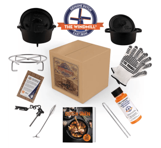 The Windmill Starterpack met buitenkookproducten voor €149,99 bij Vuurenrook