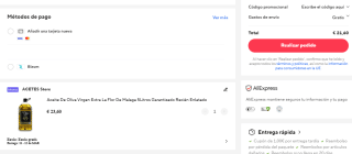 Aceite De Oliva Virgen Extra La Flor De Malaga 5Litros por 21,60€