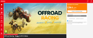 Videojuego para Nintendo Offroad Racing - Buggy X ATV X Moto por 2€