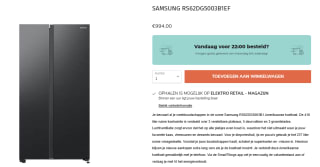 Samsung 655L Amerikaanse Koelkast voor €994 bij Elektroretail