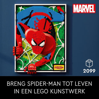 LEGO ART De geweldige Spider-Man- 31209 voor €110,48 bij Amazon