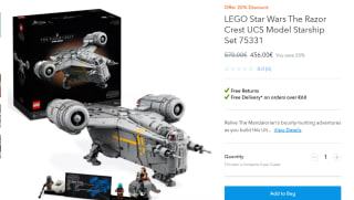 LEGO Star Wars 75331 De Razor Crest™ voor €456 bij Shopdisney