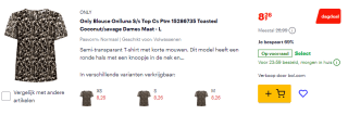 Tot 74% korting op JACK&amp;JONES en ONLY bij Bol.com