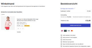 Uv-werend wandelshirt met lange mouwen voor kinderen MH150 2-6 jaar voor €0,49 bij Decathlon