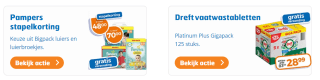 20% extra korting op 1 product naar keuze m.u.v. de speciale dagacties bij Trekpleister