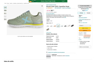 Zapatillas Munich Dash 2023 Mujer por solo 36€