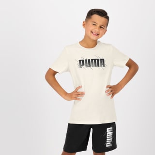 Camiseta Puma Niños Beis Estampado por 8,99€