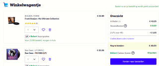 2 Lp's voor €40 bij Bol.com