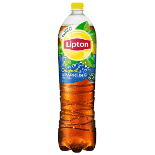 Lipton Ice tea sparkling fles 1,5 liter voor €0,99 bij Dirk