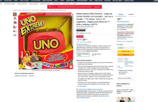 Mattel Games UNO Extreme por solo 26,99€
