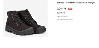 Botines de Hombre Aigle Terre Mid por 39.99€