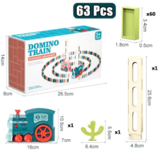 Domino train 63 piezas por 11.38€