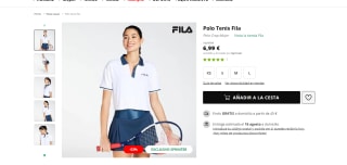 Polo para mujer marca Fila por 6,99€