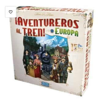 Juego de mesa ¡Aventureros al Tren! Europa por 44.15€