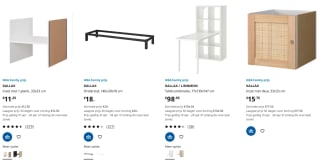 10% IKEA Family korting op alle KALLAX kasten en inzetten