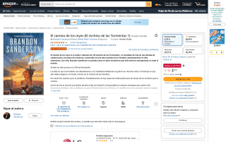 El camino de los reyes El Archivo de las Tormentas 1 versión Kindle por 3,32€