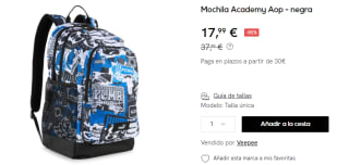 Mochila Puma Academy Aop por 17.99€