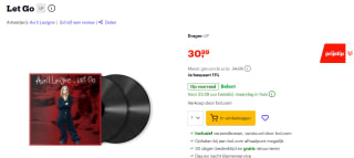 Avril Lavigne - Let Go (20th Anniversary Edition) (2LP) voor €30,99 bij Bol.com