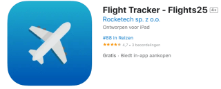 Lifetime iOS Flight Tracker - Flights25 pro gratis