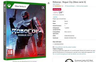 Robocop: Rogue City voor €24,90 met Amazon prime