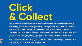 Toolstation kortingscode voor 5% korting bij Click & Collect