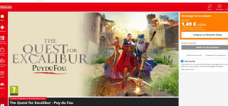 Juego para Nintendo The Quest for Excalibur - Puy du Fou por 1,49€