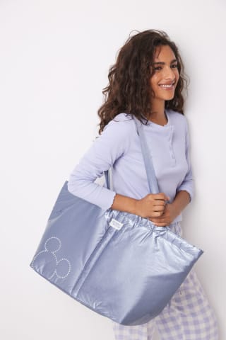 Women'secret Bolso grande nylon azul por 9,99€