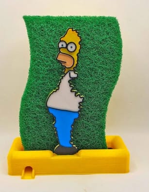 Soporte de esponja de Homer Simpson por 4.48€