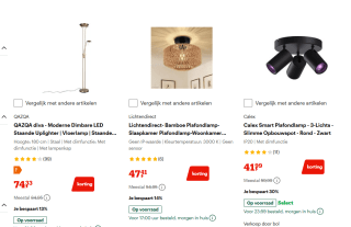 Tot 40% Korting op (smart) sfeerverlichting bij Bol