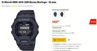 G-Shock GBD-200-1ER Heren Horloge - 41 mm voor €112,30 bij Bol.com