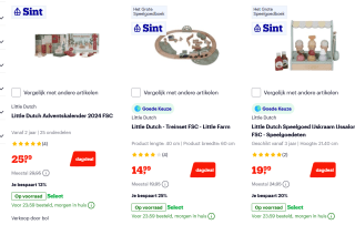 20% korting op Little Dutch bij Bol