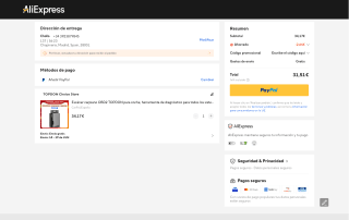Escáner carpiano OBD2 TOPDON para coche herramienta de diagnóstico por 31,51€