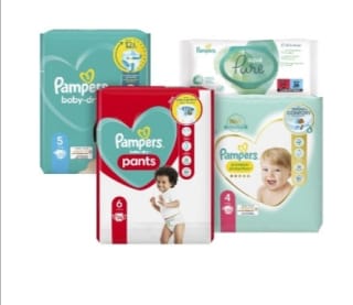 Alle Pampers 3+2gratis bij Albert Heijn