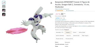 Banpresto BP88598P Freezer II Figura de Acción, Dragon Ball Z, Gxmateria, 13 cm por 26,15€