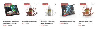 Tot 50% korting op Warpaints en sets bij Thearmypainter