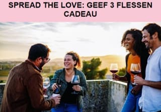 3 gratis flessen wijn bij bestelling van 12 flessen bij Neleman