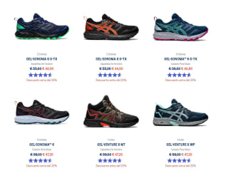 Recopilación  zapatillas de trail running desde 32,40€