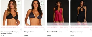 Tot 30% korting op alles vanaf 2 items bij Hunkemöller (voor members)
