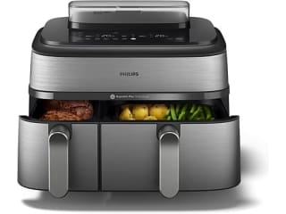 PHILIPS 5000-serie Airfryer met twee manden NA555/00 voor €214,86 bij de MediaMarkt