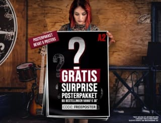 Gratis verrassingsposterpakket bij bestelling bij Impericon