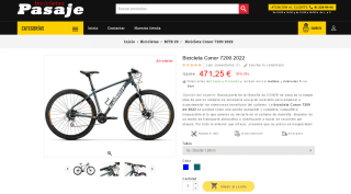 Bicicleta Conor 7200 2022 MTB 29 por 471,25€