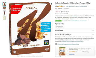 Kellogg's Special K Chocolate Negro 325g por 1,89€