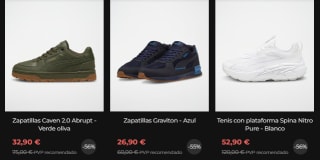 Rebajas Puma hasta 60% descuento muy buenos