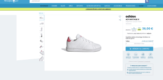 Zapatillas Adidas ADVANTAGE K Infantil por 36€