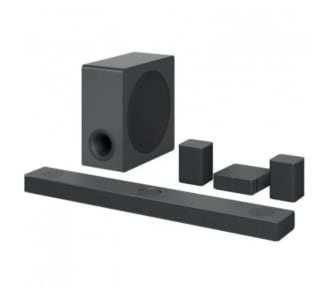 Barra de Sonido Inteligente LG S80QR , 620W, 5.1.3 canales, Triple Altavoz Atmos Vertical, Altavoces Traseros Incluidos, Sonido Envolvente Dolby Atmos, dst:X e IMAX por 569€