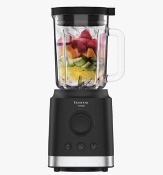 Taurus - Batidora De Vaso 2000W 1'8L 3 Funciones Picadora De Hielo Smoothie TURBO por 47,11€