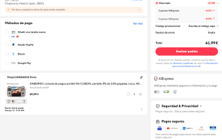 Consola Anbernic RG Cubexx por solo 61,99€
