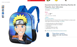 Mochila 3D Pequeña modelo Naruto Watching pir 9,69€