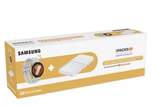 Pack Montre connectée Samsung Galaxy Watch 7 40mm BT + Chargeur induction Pad duo à 219,99€
