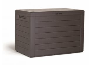 Baúl Jardín Woodebox 8X43.8X55cm 190L Chocolate por 25,90€